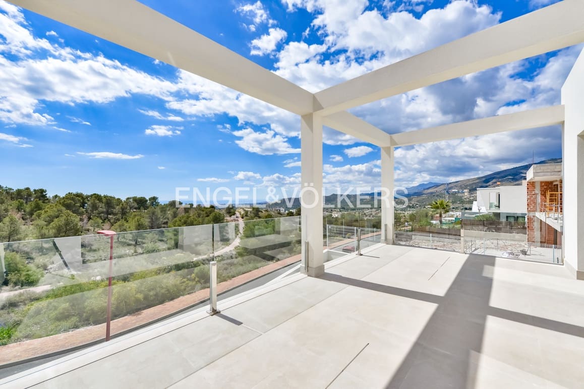 7 sypialnia Willa na sprzedaż w Finestrat z basenem garażem - 1 900 000 € (Ref: 9503121)