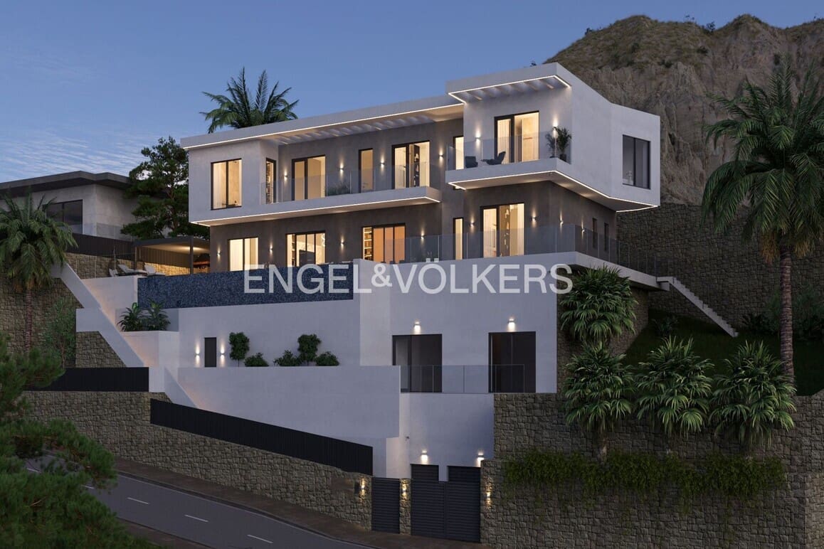 7 bedroom Villa for sale in Finestrat with pool - € 3,500,000 (Ref: 9503295)