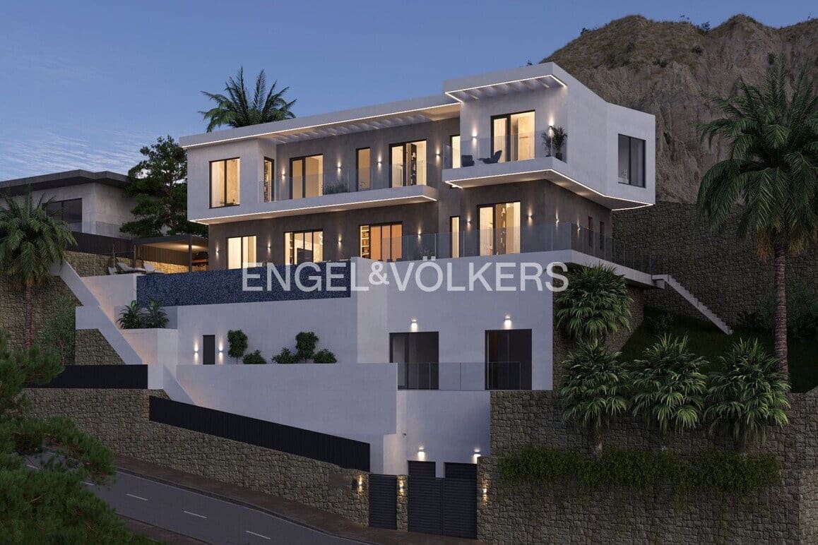 7 soveværelse Villa til salg i Finestrat med swimmingpool garage - € 3.500.000 (Ref: 9503295)