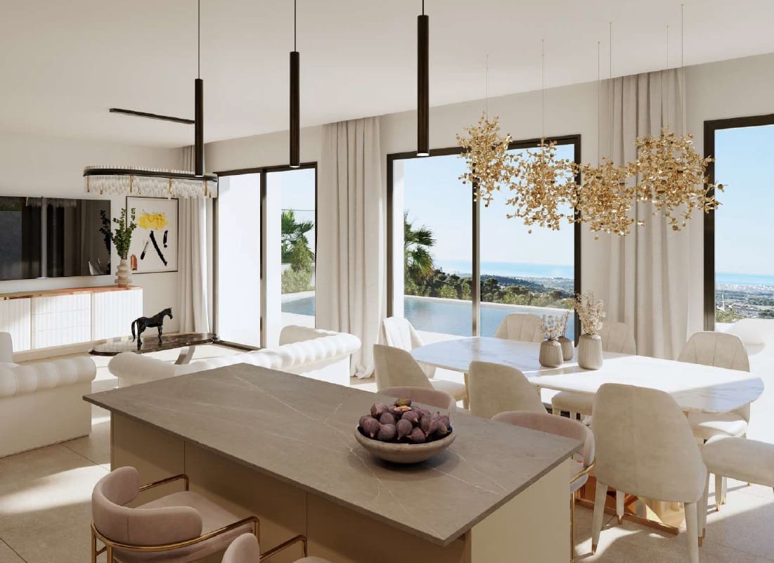 4 quarto Moradia para venda em Finestrat com piscina - 1 050 000 € (Ref: 9503298)