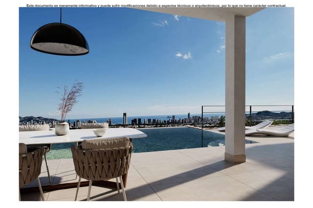 4 chambre Villa/Maison à vendre à Finestrat Pueblo, Finestrat avec piscine - 2 750 000 € (Ref: 9504677)