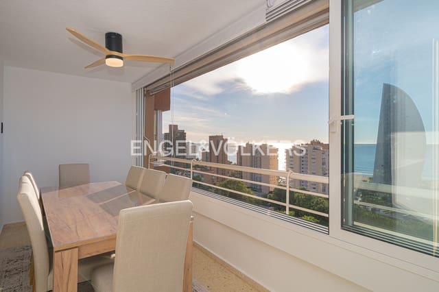 3 quarto Apartamento para arrendar em Benidorm com piscina garagem - 1 800 € (Ref: 9614445)