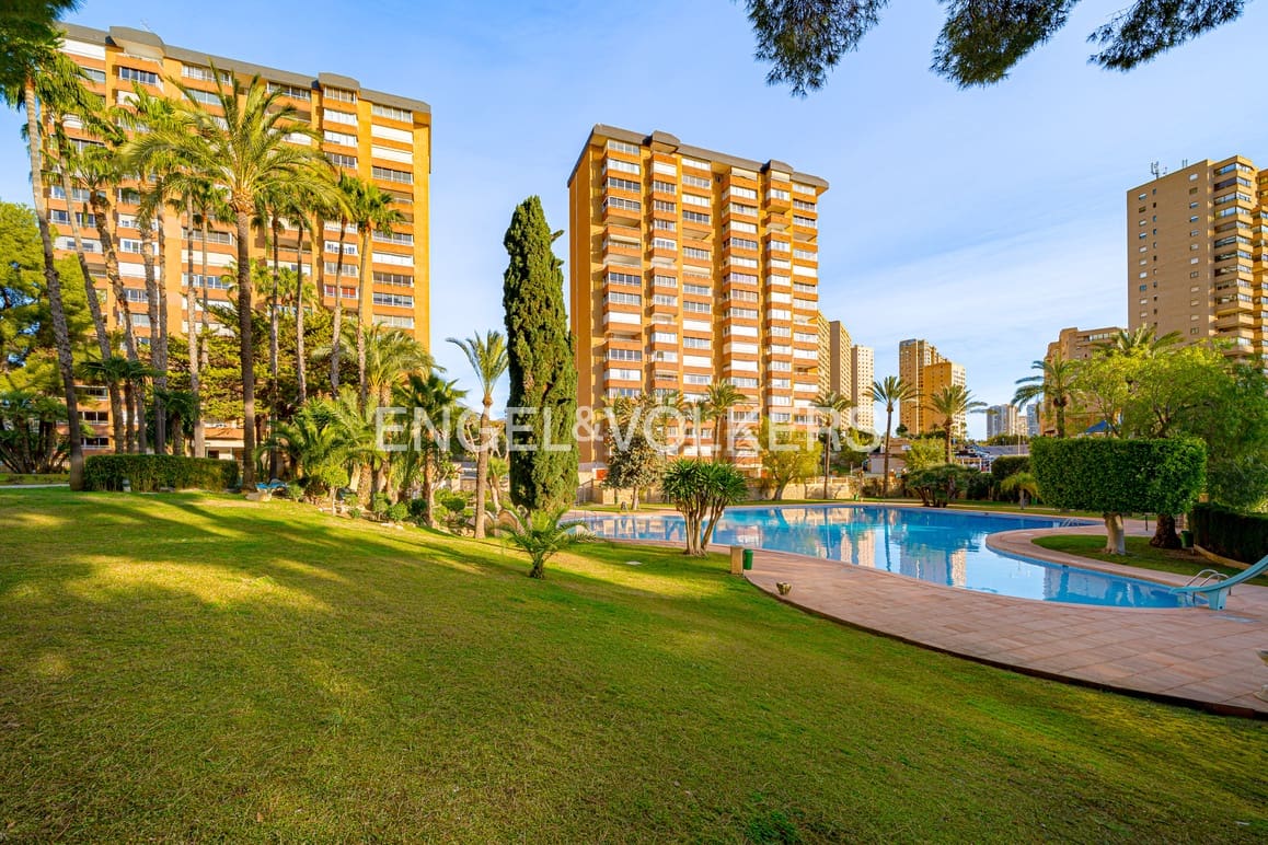 3 quarto Apartamento para arrendar em Benidorm com piscina garagem - 1 800 € (Ref: 9614445)
