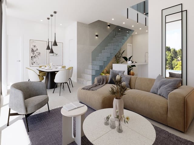 3 chambre Villa/Maison à vendre à Finestrat Pueblo, Finestrat avec piscine garage - 949 000 € (Ref: 9672169)