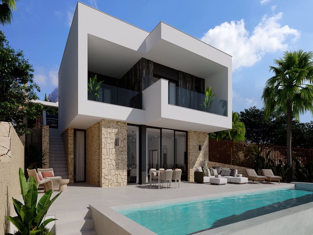 3 soveværelse Villa til salg i Finestrat med swimmingpool garage - € 949.000 (Ref: 9672169)