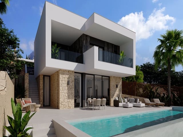3 chambre Villa/Maison à vendre à Finestrat Pueblo, Finestrat avec piscine garage - 949 000 € (Ref: 9672169)