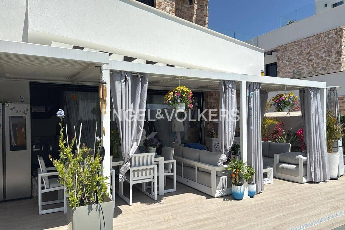 4 soverom Villa til leie i Finestrat med svømmebasseng garasje - € 4 500 (Ref: 9677905)