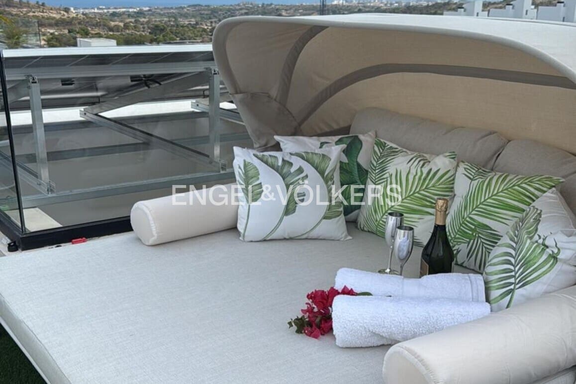 4 soverom Villa til leie i Finestrat med svømmebasseng garasje - € 4 500 (Ref: 9677905)