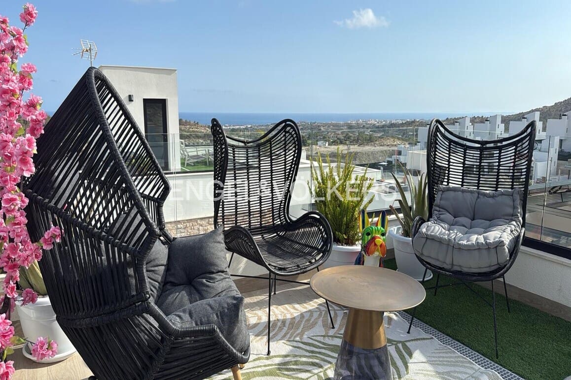 4 soverom Villa til leie i Finestrat med svømmebasseng garasje - € 4 500 (Ref: 9677905)