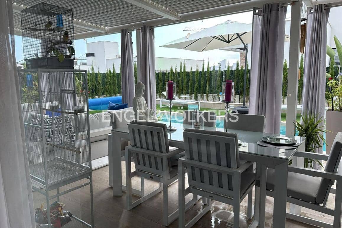 4 soverom Villa til leie i Finestrat med svømmebasseng garasje - € 4 500 (Ref: 9677905)