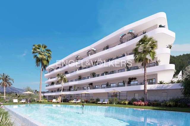 2 makuuhuone Huoneisto myytävänä paikassa La Nucia Pueblo  , La Nucia mukana uima-altaan 
autotalli - 398 475 € (Ref: 9739146)