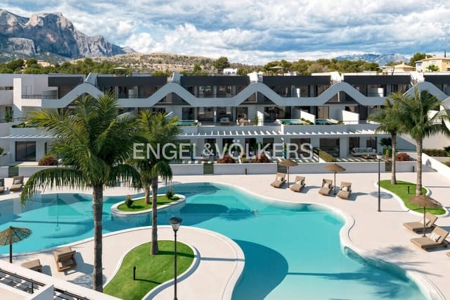 3 soveværelse Lejlighed til salg i Pueblo - Urbanizaciones, Alfaz del Pi / L'Alfàs del Pi med swimmingpool garage - € 406.000 (Ref: 9823889)