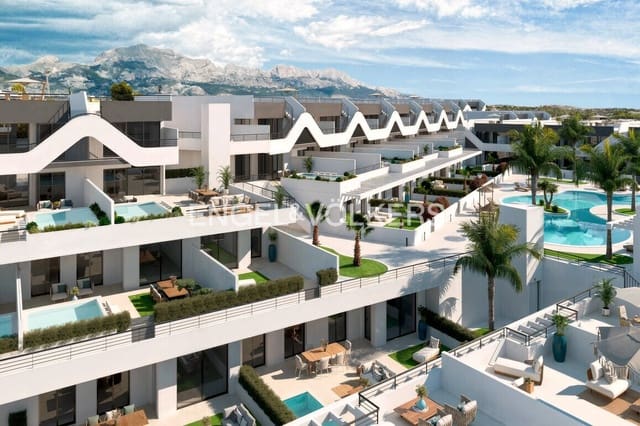 3 soveværelse Lejlighed til salg i Pueblo - Urbanizaciones, Alfaz del Pi / L'Alfàs del Pi med swimmingpool garage - € 406.000 (Ref: 9823889)