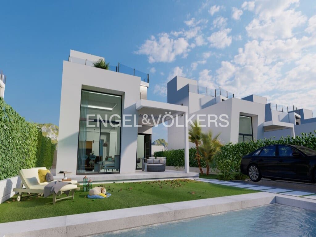 3 bedroom Villa for sale in Finestrat with pool garage - € 579,000 (Ref: 9832761)