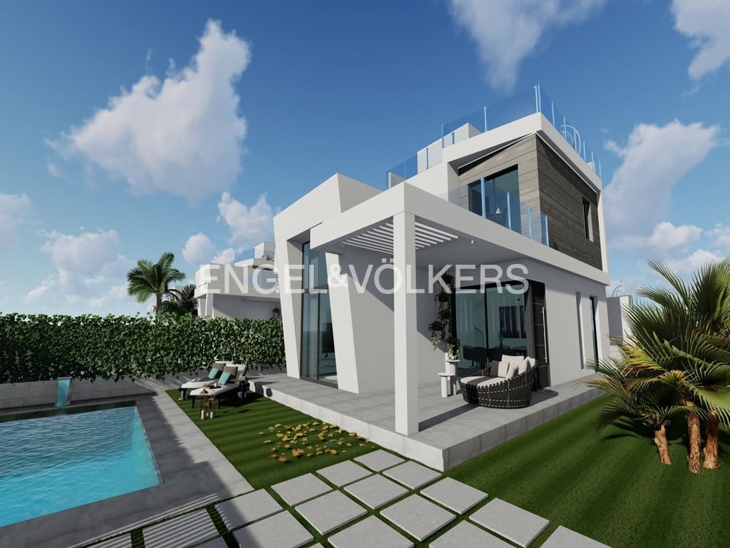 3 bedroom Villa for sale in Finestrat with pool garage - € 579,000 (Ref: 9832761)