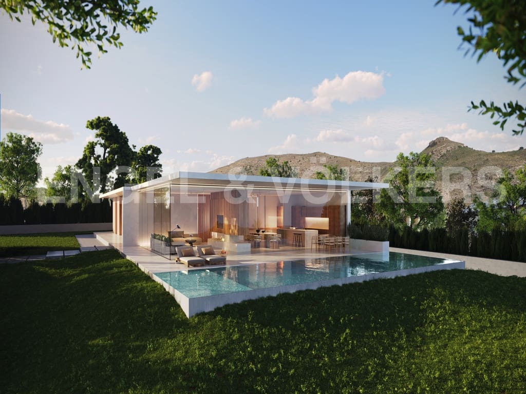 4 soverom Villa til salgs i Finestrat med svømmebasseng garasje - € 2 850 000 (Ref: 9833031)