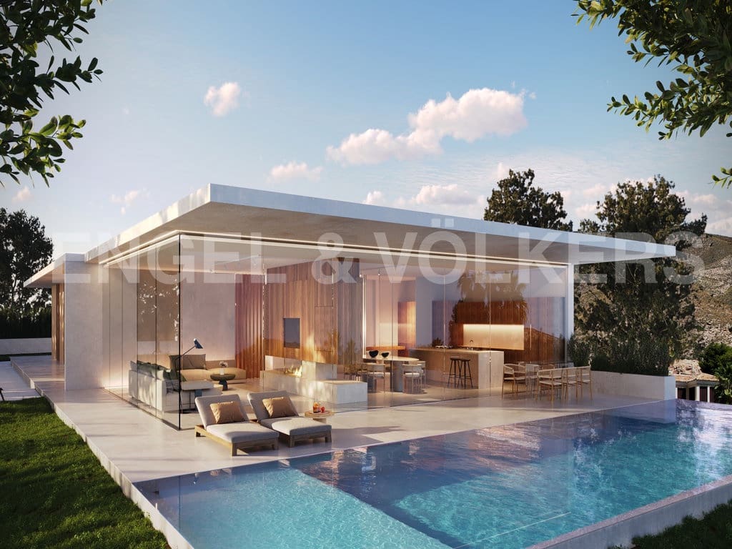 4 Zimmer Villa zu verkaufen in Finestrat mit Pool Garage - 2.850.000 € (Ref: 9833031)