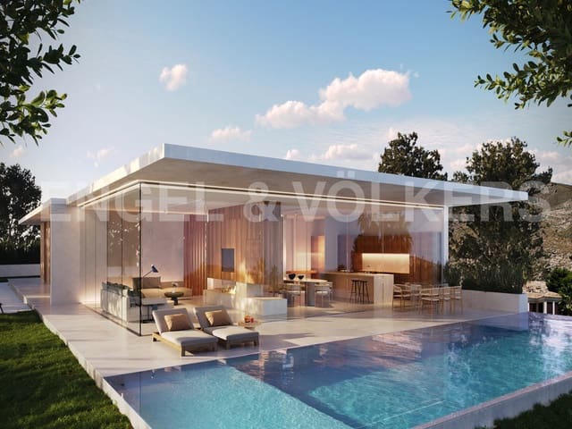 4 Zimmer Villa zu verkaufen in Finestrat Pueblo, Finestrat mit Pool Garage - 2.850.000 € (Ref: 9833031)