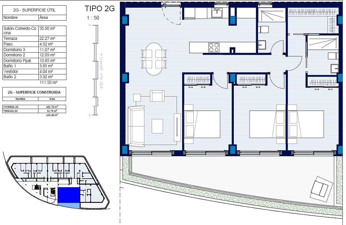 3 soveværelse Lejlighed til salg i Albir med swimmingpool garage - € 640.000 (Ref: 9834272)