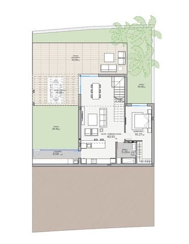 3 chambre Villa/Maison à vendre à Polop avec piscine garage - 582 500 € (Ref: 9838429)