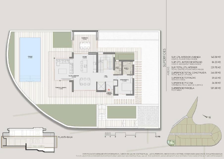 4 quarto Moradia para venda em Benidorm com piscina garagem - 2 149 226 € (Ref: 9890680)