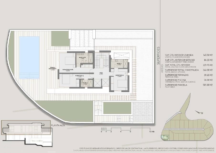 4 quarto Moradia para venda em Benidorm com piscina garagem - 2 149 226 € (Ref: 9890680)