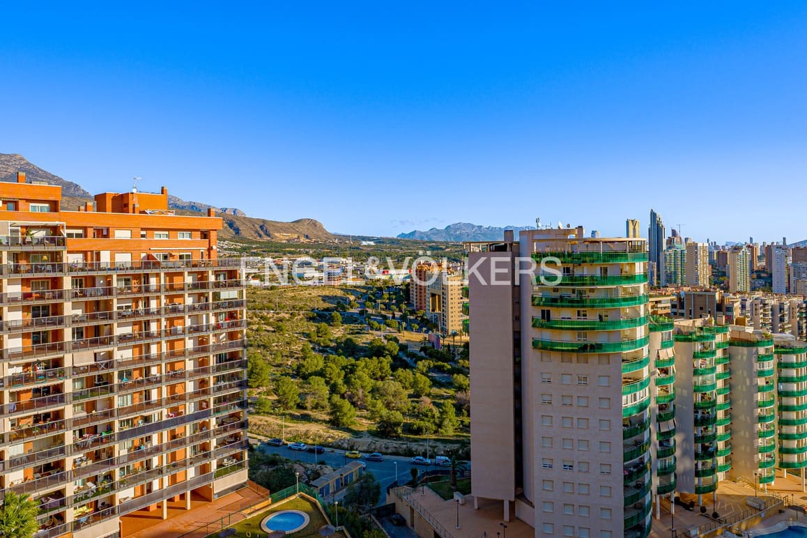 2 Zimmer Apartment zu vermieten in La Villajoyosa / Vila Joiosa mit Pool Garage - 1.250 € (Ref: 9919012)