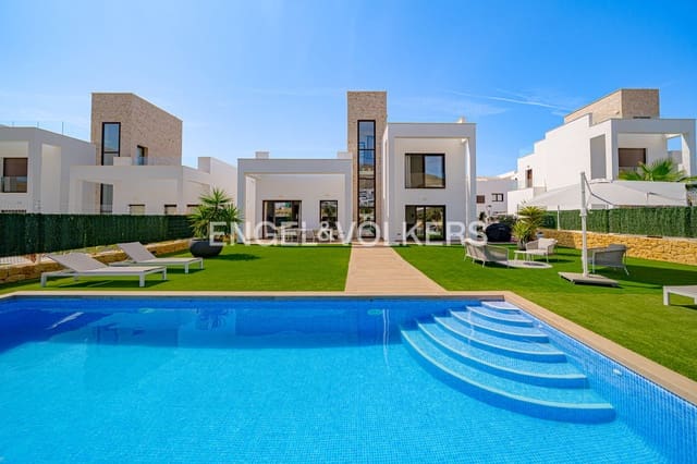 5 Zimmer Villa zu verkaufen in Finestrat Pueblo, Finestrat mit Pool Garage - 895.000 € (Ref: 9932297)