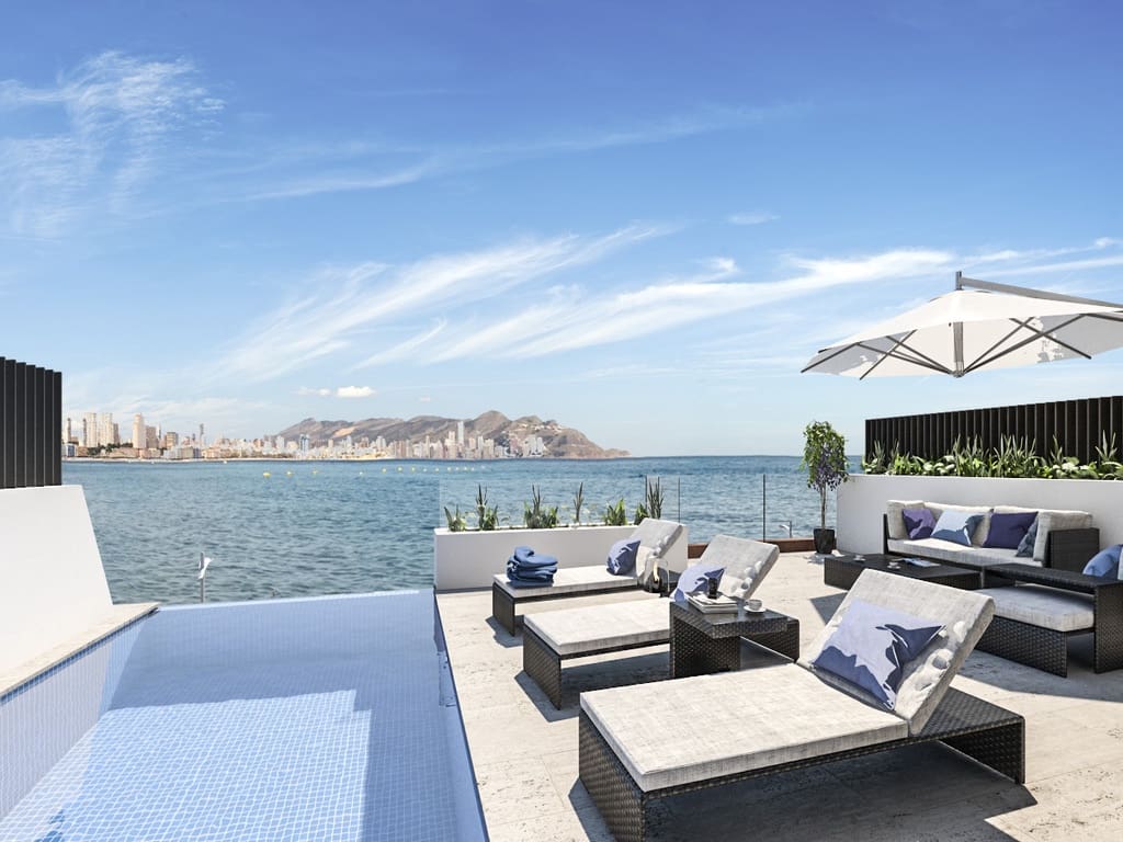 3 quarto Apartamento para venda em Benidorm com piscina garagem - 1 650 000 € (Ref: 9946049)