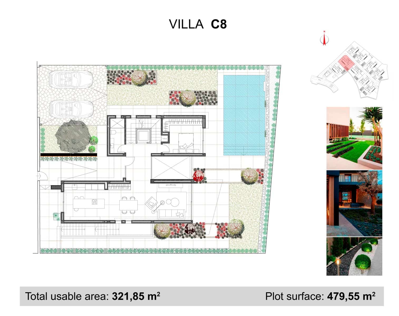 Chalet de 4 habitaciones en La Nucia en venta con piscina garaje - 1.280.000 € (Ref: 9946624)