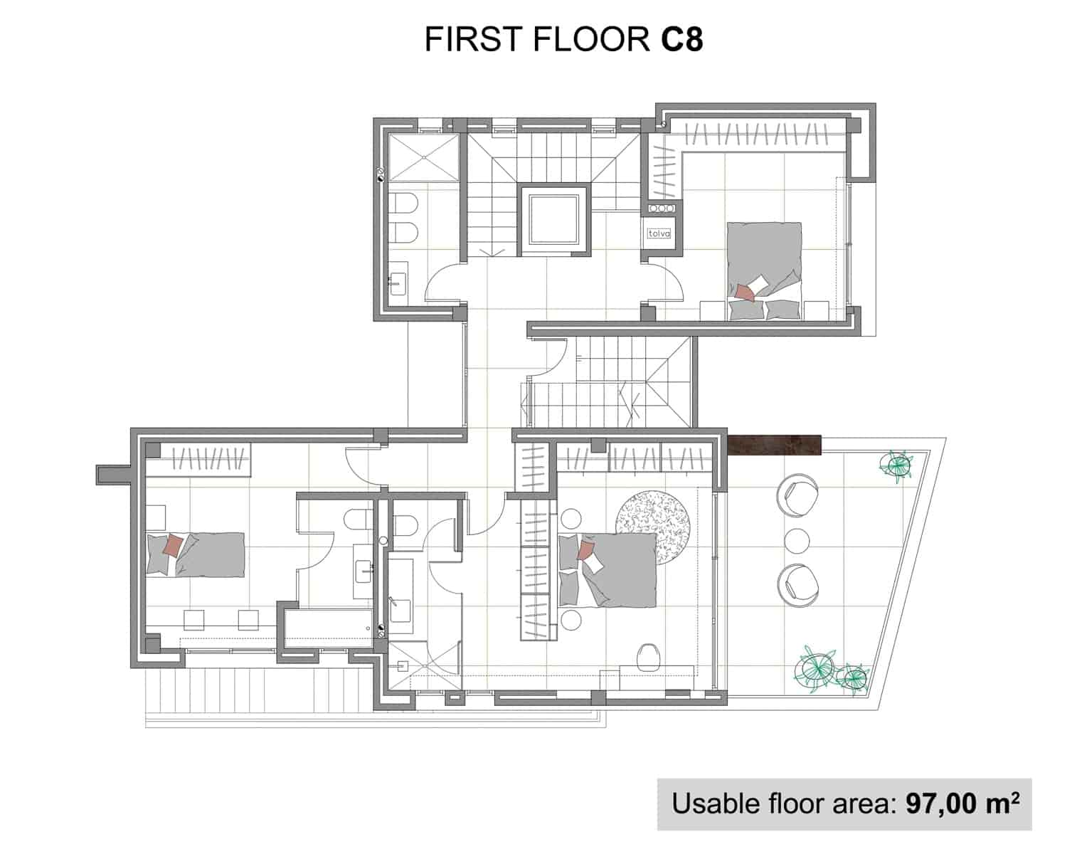 Chalet de 4 habitaciones en La Nucia en venta con piscina garaje - 1.280.000 € (Ref: 9946624)