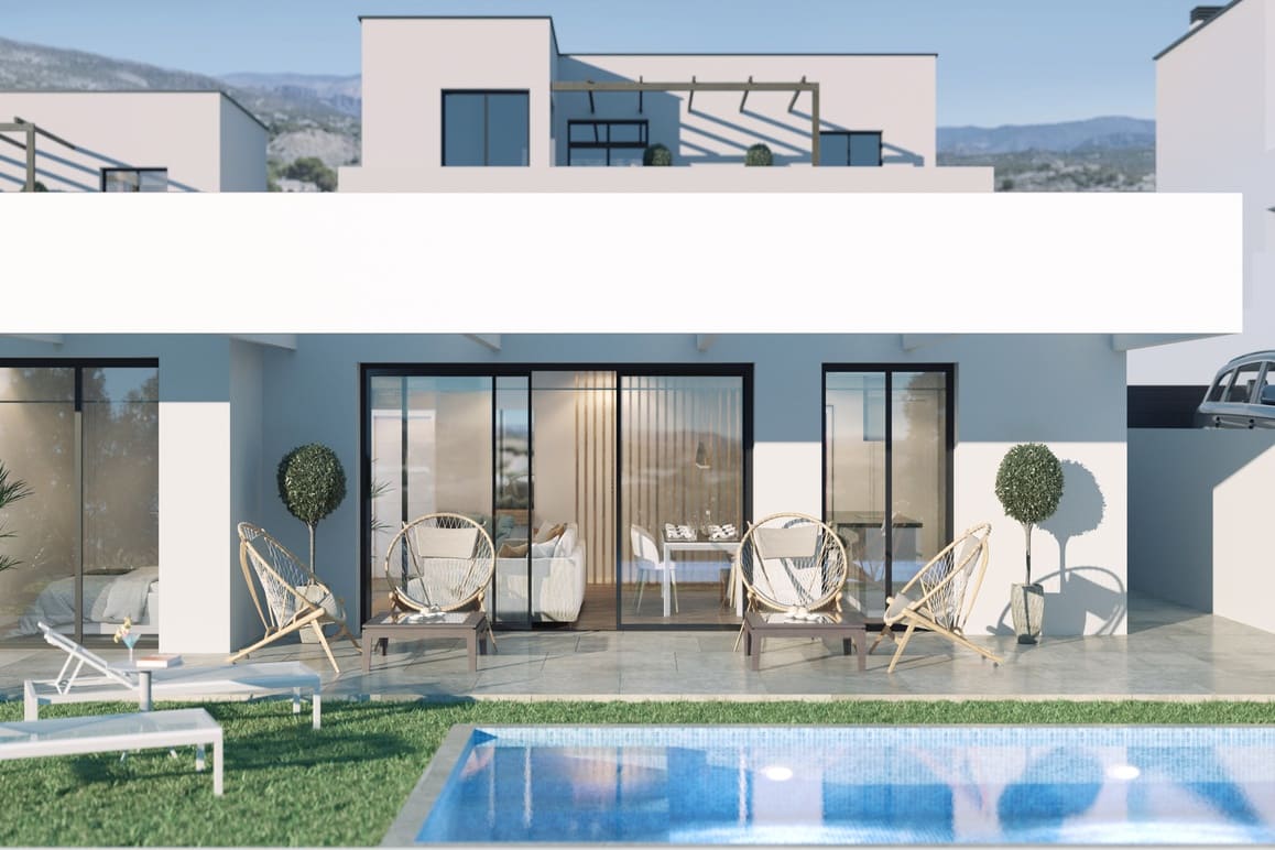3 soverom Villa til salgs i Finestrat med svømmebasseng garasje - € 700 000 (Ref: 9961531)