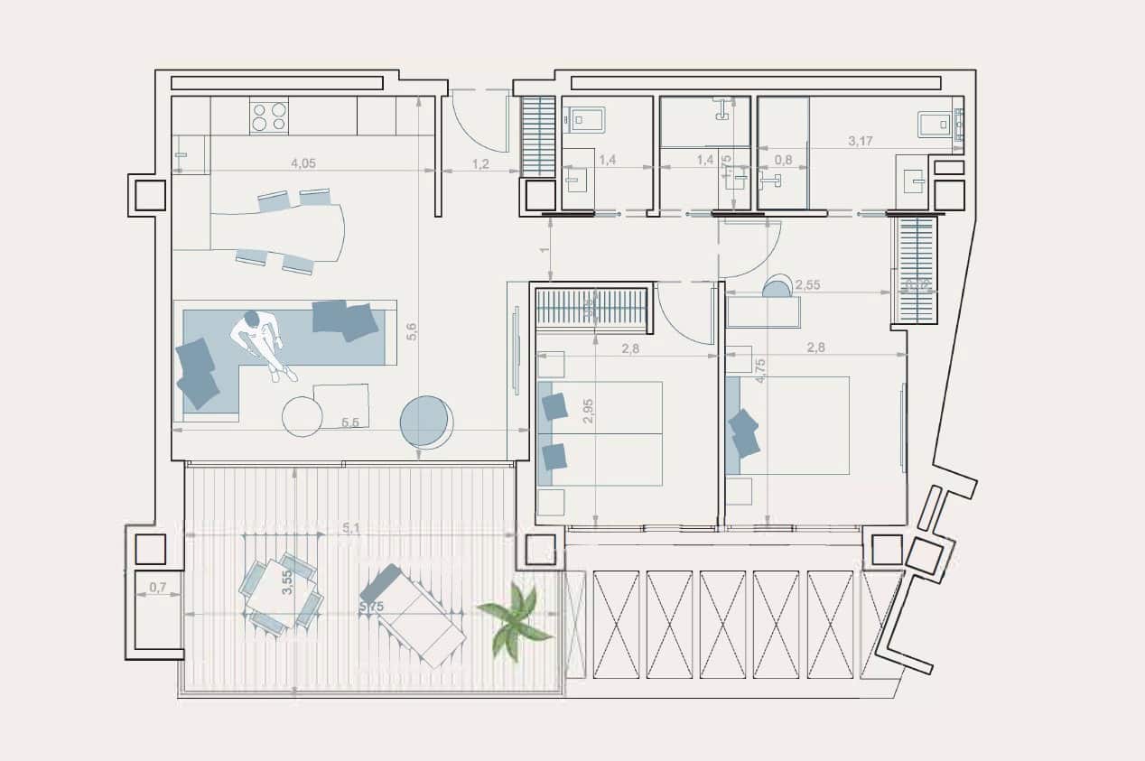 2 bedroom Apartment for sale in La Villajoyosa / Vila Joiosa with pool garage - € 649,000 (Ref: 9985327)