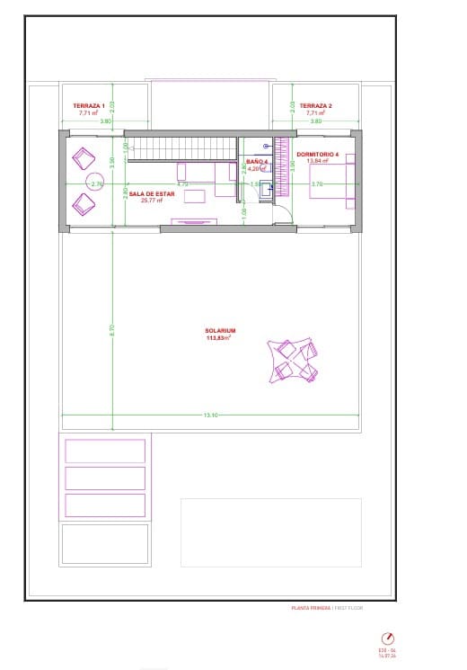 3 camera da letto Villa in vendita in Mar Menor Golf Resort con piscina - 1.150.000 € (Rif: 10029550)