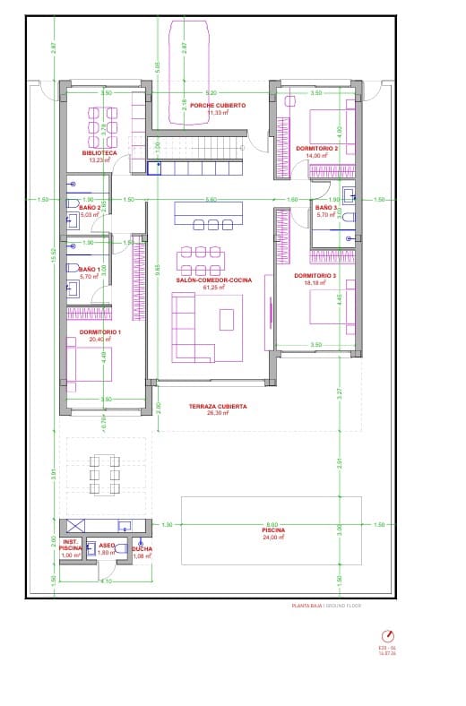 3 camera da letto Villa in vendita in Mar Menor Golf Resort con piscina - 1.150.000 € (Rif: 10029550)