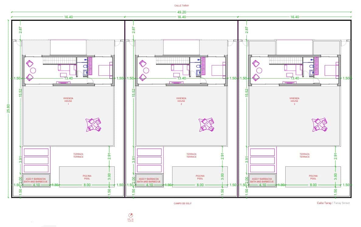 3 camera da letto Villa in vendita in Mar Menor Golf Resort con piscina - 1.150.000 € (Rif: 10029550)