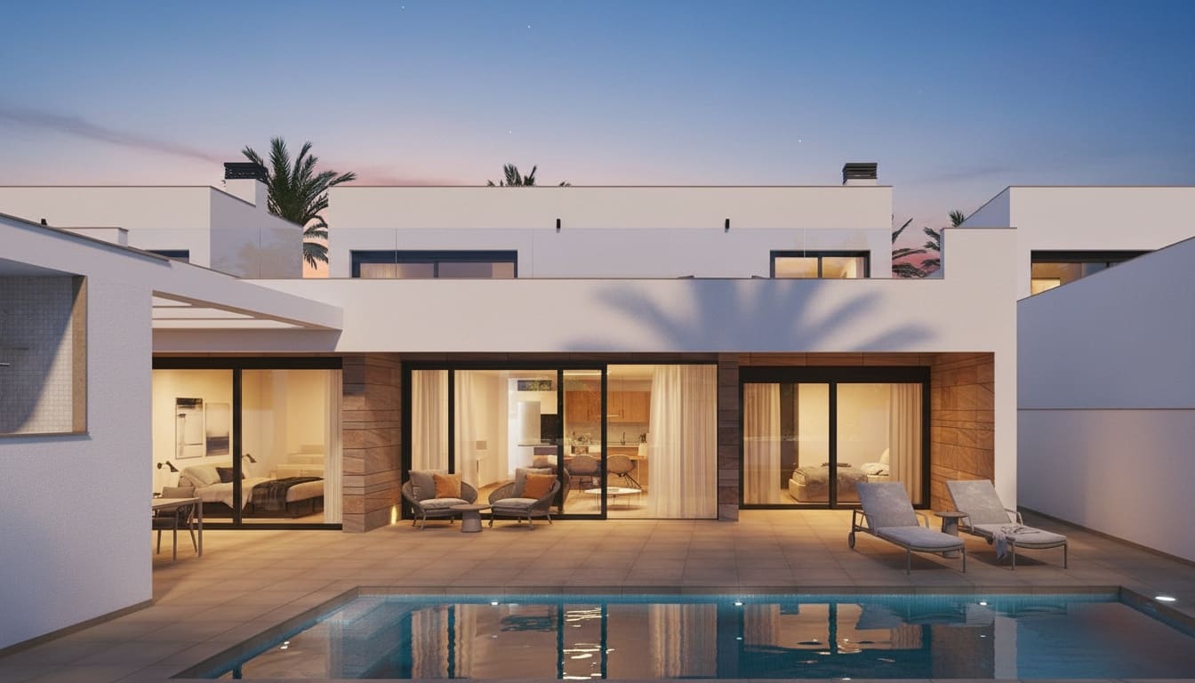 3 camera da letto Villa in vendita in Mar Menor Golf Resort con piscina - 1.150.000 € (Rif: 10029550)