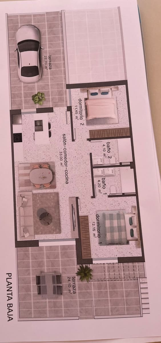 2 soverom Leilighet til salgs i Pilar de la Horadada med svømmebasseng - € 269 000 (Ref: 10039194)
