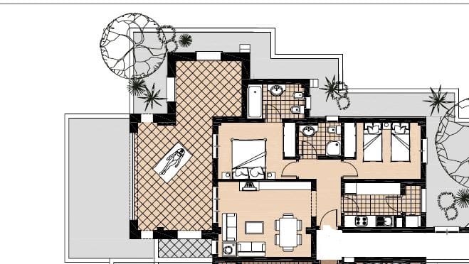 2 soveværelse Lejlighed til salg i Hacienda Riquelme med garage - € 159.995 (Ref: 10044029)