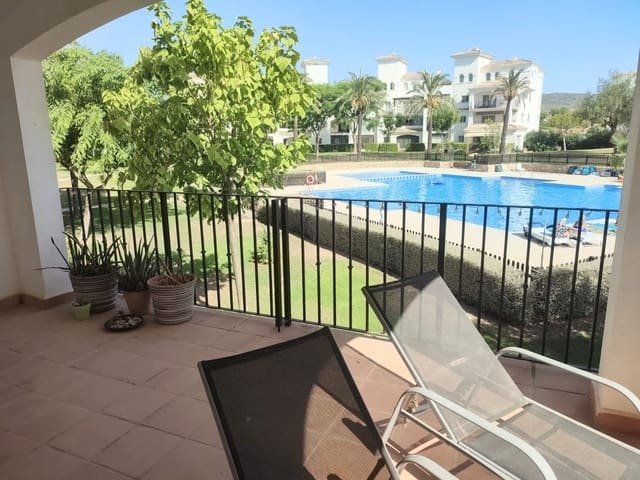 2 soveværelse Lejlighed til salg i Hacienda Riquelme Golf, Murcia by med garage - € 159.995 (Ref: 10044029)