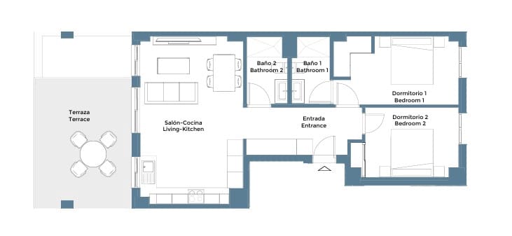 2 slaapkamer Appartement te koop in Corvera met zwembad garage - € 229.000 (Ref: 10118165)