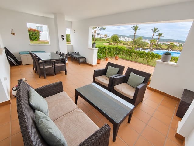 2 sovrum Lägenhet till salu i Hacienda Riquelme Golf, Murcia stad med pool garage - 195 000 € (Ref: 10133583)