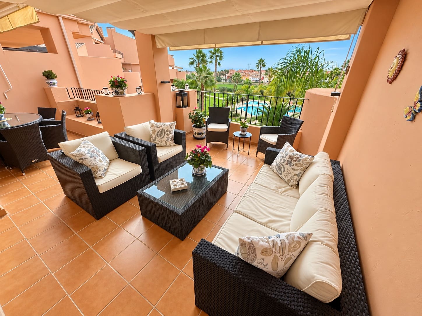 2 sovrum Lägenhet till salu i Mar Menor Golf Resort med pool garage - 249 950 € (Ref: 10144966)