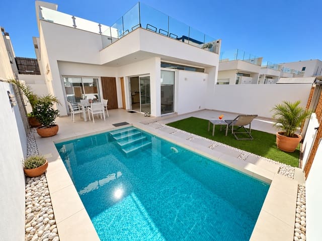 3 soverom Villa til salgs i Santiago de la Ribera, San Javier med svømmebasseng garasje - € 419 995 (Ref: 10156863)