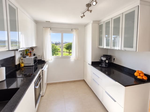 2 bedroom Apartment for sale in Hacienda Riquelme Golf, Murcia city with pool garage - € 165,000 (Ref: 10179438)