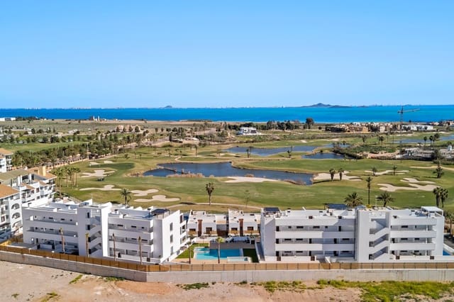 2 soverom Leilighet til salgs i Las Lomas de Rame - Bahía Bella, Los Alcázares med svømmebasseng garasje - € 335 000 (Ref: 10182147)