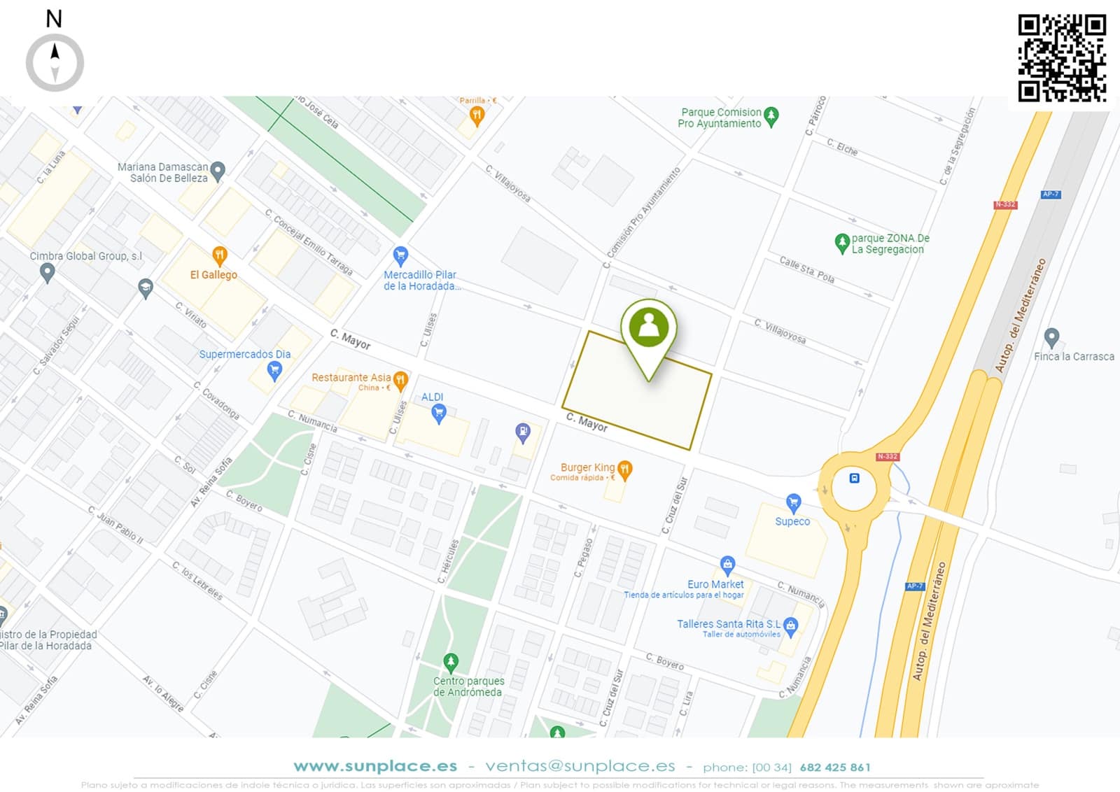 3 sypialnia Apartament na sprzedaż w Pilar de la Horadada - 328 950 € (Ref: 8374900)