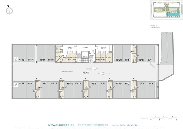 2 soveværelse Lejlighed til salg i Pilar de la Horadada - € 298.950 (Ref: 8375035)