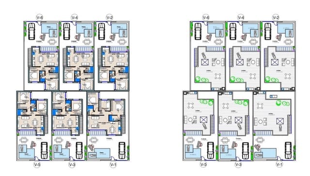 2 chambre Villa/Maison à vendre à Torre-Pacheco - 284 850 € (Ref: 8657600)