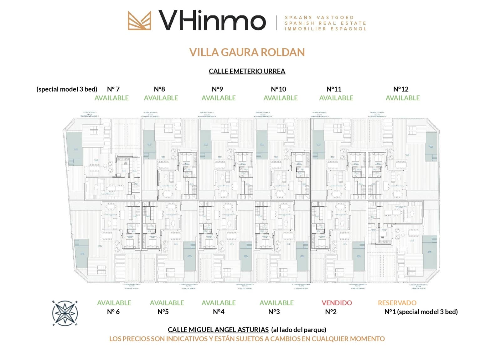 3 soveværelse Villa til salg i Roldan - € 374.900 (Ref: 8754561)